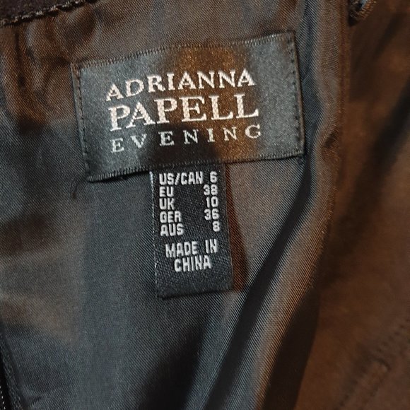 Adrianna Papell strapless evening dress - Picture 5 of 5